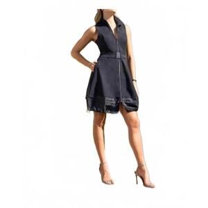 NEW ANATOMIE katana dress in black